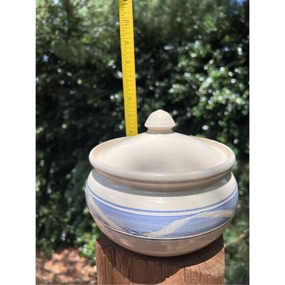 Vintage Bear Creek Pottery Canister Seagrove NC - Picture 6 of 7